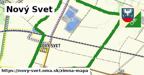 ikona Nový Svet: 0 m trás zimna-mapa v novy-svet