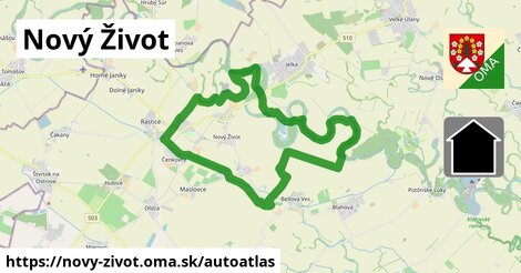 ikona Mapa autoatlas v novy-zivot