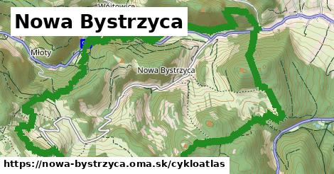 ikona Cyklo cykloatlas v nowa-bystrzyca