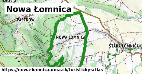 ikona Turistická mapa turisticky-atlas v nowa-lomnica