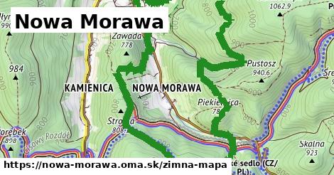 ikona Zimná mapa zimna-mapa v nowa-morawa