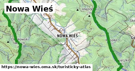 ikona Turistická mapa turisticky-atlas v nowa-wies