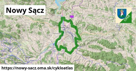 ikona Cyklo cykloatlas v nowy-sacz