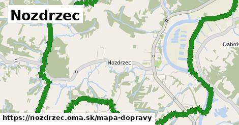 ikona Mapa dopravy mapa-dopravy v nozdrzec