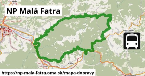 ikona Mapa dopravy mapa-dopravy v np-mala-fatra