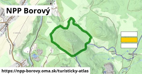 ikona Turistická mapa turisticky-atlas v npp-borovy