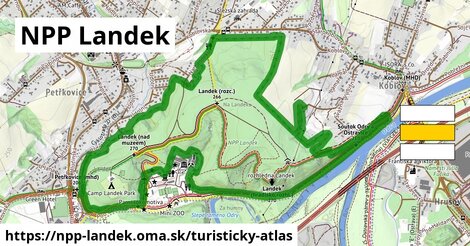 ikona Turistická mapa turisticky-atlas v npp-landek