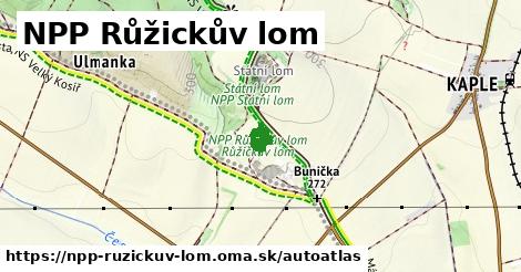 ikona Mapa autoatlas v npp-ruzickuv-lom