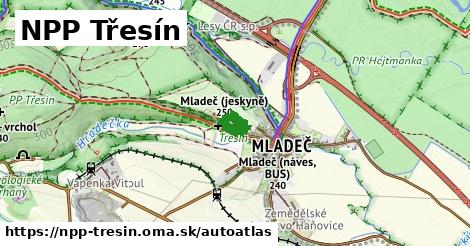 ikona Mapa autoatlas v npp-tresin