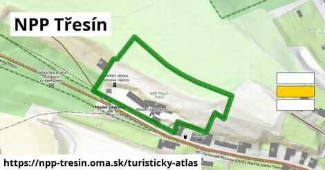 ikona NPP Třesín: 0 m trás turisticky-atlas v npp-tresin