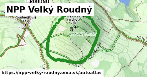 ikona Mapa autoatlas v npp-velky-roudny