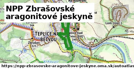 ikona Mapa autoatlas v npp-zbrasovske-aragonitove-jeskyne