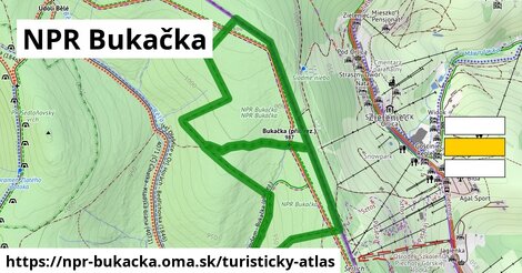 ikona Turistická mapa turisticky-atlas v npr-bukacka