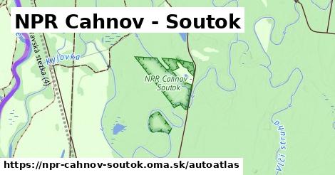 ulice v NPR Cahnov - Soutok