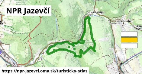 ikona Turistická mapa turisticky-atlas v npr-jazevci