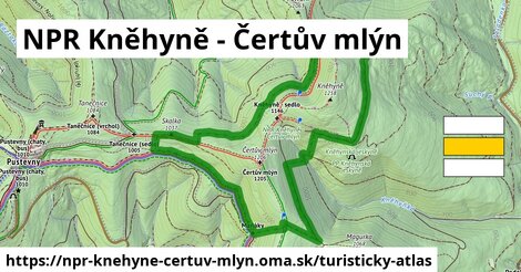 ikona Turistická mapa turisticky-atlas v npr-knehyne-certuv-mlyn