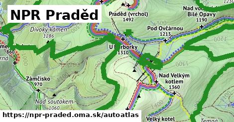 ikona Mapa autoatlas v npr-praded