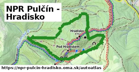 ikona Mapa autoatlas v npr-pulcin-hradisko