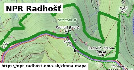 ikona Zimná mapa zimna-mapa v npr-radhost