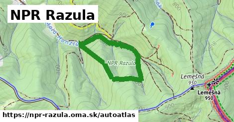 ikona Mapa autoatlas v npr-razula