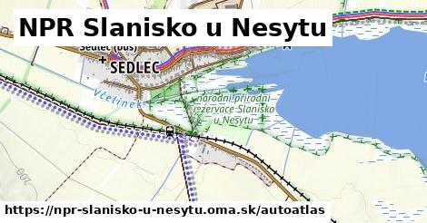 ikona Mapa autoatlas v npr-slanisko-u-nesytu