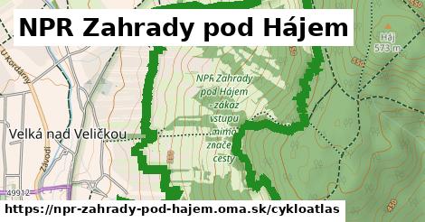 ikona NPR Zahrady pod Hájem: 0 m trás cykloatlas v npr-zahrady-pod-hajem