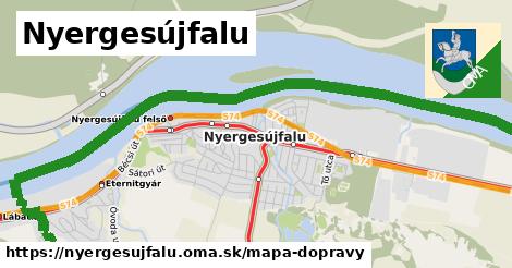 ikona Mapa dopravy mapa-dopravy v nyergesujfalu