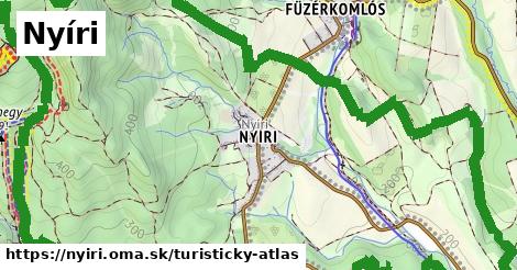 ikona Turistická mapa turisticky-atlas v nyiri