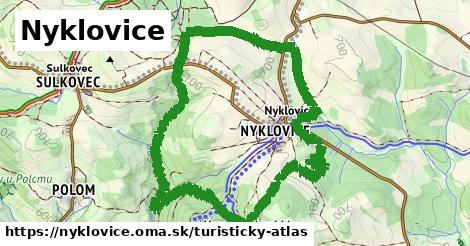 ikona Turistická mapa turisticky-atlas v nyklovice