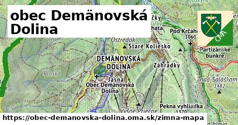 ikona Zimná mapa zimna-mapa v obec-demanovska-dolina