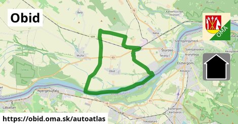 ikona Mapa autoatlas v obid