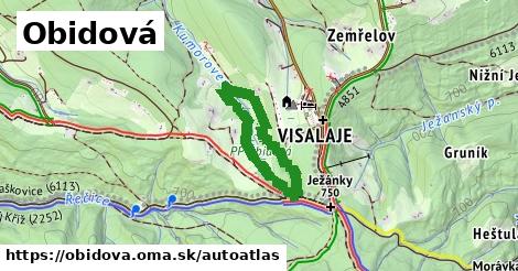 ikona Mapa autoatlas v obidova