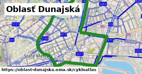 ikona Cyklo cykloatlas v oblast-dunajska