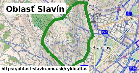 ikona Cyklo cykloatlas v oblast-slavin