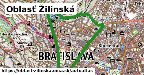 ikona Mapa autoatlas v oblast-zilinska