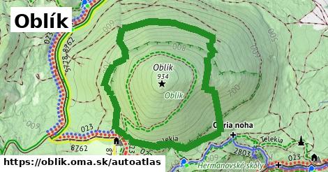 ulice v Oblík