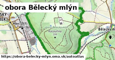 ikona Mapa autoatlas v obora-belecky-mlyn