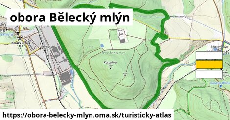 ikona Turistická mapa turisticky-atlas v obora-belecky-mlyn