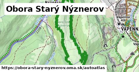 ikona Mapa autoatlas v obora-stary-nyznerov