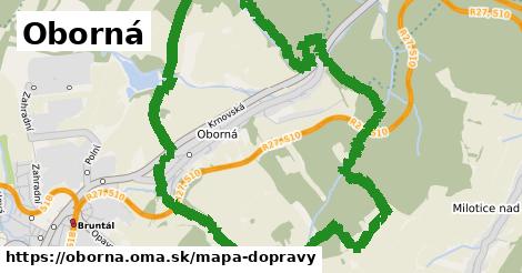 ikona Mapa dopravy mapa-dopravy v oborna