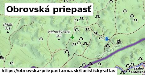 ikona Obrovská priepasť: 0 m trás turisticky-atlas v obrovska-priepast