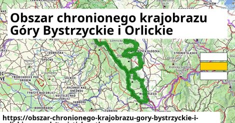 ikona Turistická mapa turisticky-atlas v obszar-chronionego-krajobrazu-gory-bystrzyckie-i-orlickie