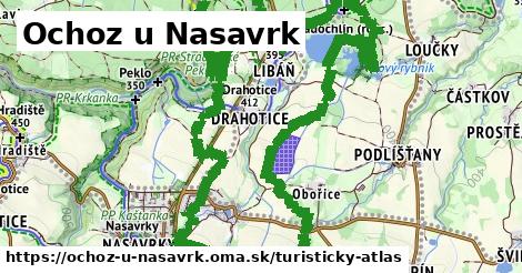 ikona Turistická mapa turisticky-atlas v ochoz-u-nasavrk