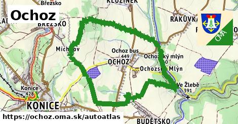 ikona Mapa autoatlas v ochoz