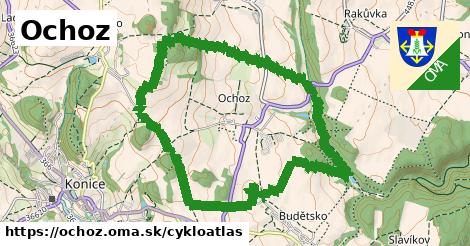 ikona Cyklo cykloatlas v ochoz