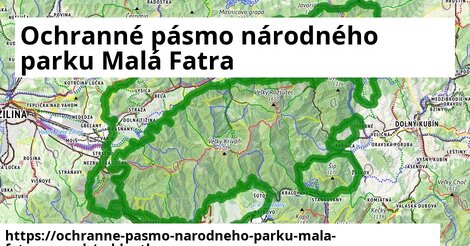 ikona Cyklo cykloatlas v ochranne-pasmo-narodneho-parku-mala-fatra