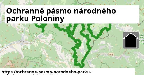 ikona Mapa autoatlas v ochranne-pasmo-narodneho-parku-poloniny