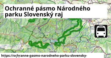 ikona Mapa dopravy mapa-dopravy v ochranne-pasmo-narodneho-parku-slovensky-raj