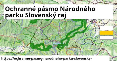 ikona Turistická mapa turisticky-atlas v ochranne-pasmo-narodneho-parku-slovensky-raj