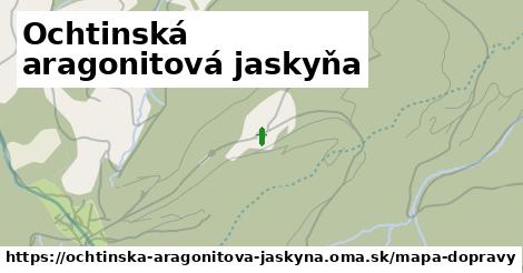ikona Mapa dopravy mapa-dopravy v ochtinska-aragonitova-jaskyna